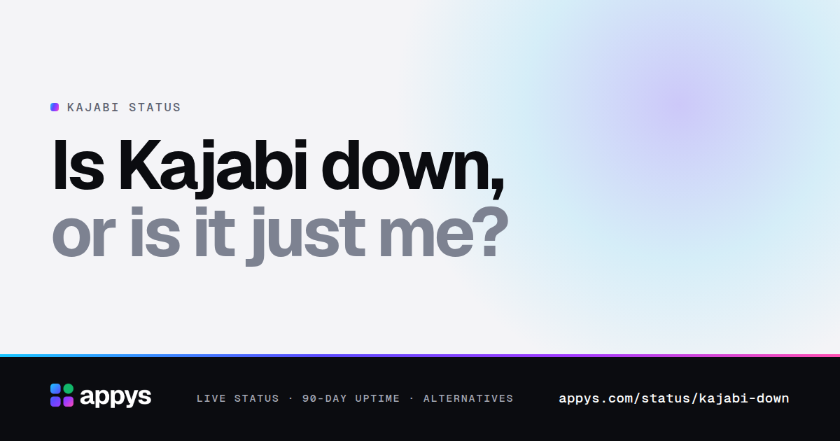 Is Kajabi down, or is it just me?